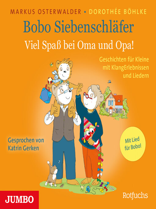 Title details for Bobo Siebenschläfer. Viel Spaß bei Oma und Opa! by Markus Osterwalder - Wait list